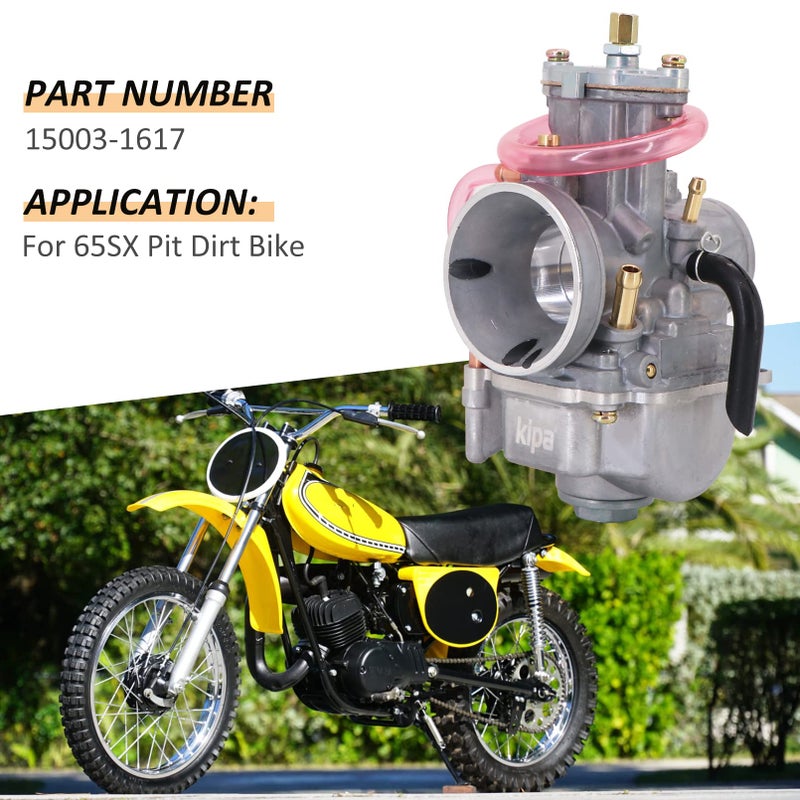 kipa كربوراتور KIPA لـ KX80 KX85 KX100 ياماها YZ80 YZ85 DT100 سوزوكي RM80 85 CR80 CR85R GY6 PWK28mm 2 ضربات سباق كربوراتور مسطح مع إبرة المدخل - Image 3